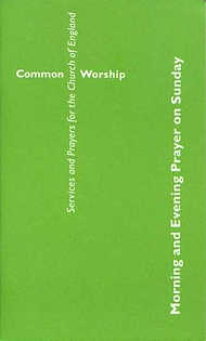 Common Worship: Morning and Evening Prayer on Sunday Booklet