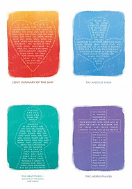 Common Worship:  Words For Life Card - Pack of 4