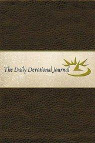 Daily Devotional Journal imitation leather