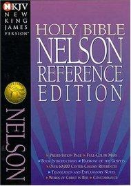 NKJV Thumb Index Reference Bible: Burgundy, Bonded Leather