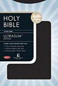 NKJV UltraSlim Bible: Black, Calfskin