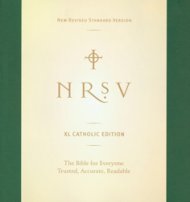 NRSV Extra Large Print Catholic Bible: Paperback