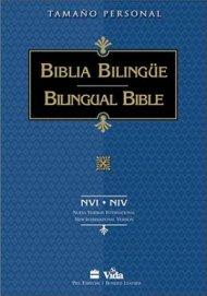 NVI Spanish / NIV English Parallel Personal Size Bible: Hardback