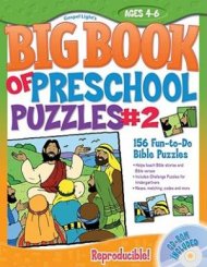 Big Book Of Preschool Puzzles #2 Pb Cdro