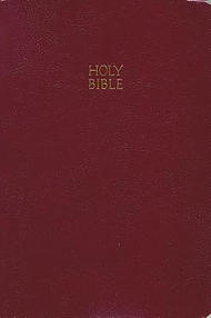 KJV Giant Print Bible: Burgundy, Leatherflex