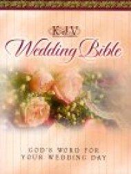 KJV Wedding Bible: White, Bonded Leather, Compact