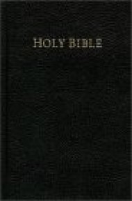 KJV Giant Print Bible: Black, Leatherflex, 