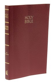 KJV Pocket New Testament:Burgundy, Leatherflex, Red Letter