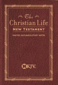 NKJV Christian Life New Testament: Burgundy Leathflex