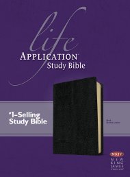 NKJV Life Application Study Bible: Black, Bonded Leather