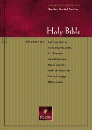NLT Compact Bible: Burgundy, Bonded Leather