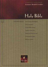 NLT Compact Bible: British Tan, Bonded Leather