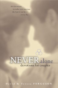 Never Alone: Devotions for Couples