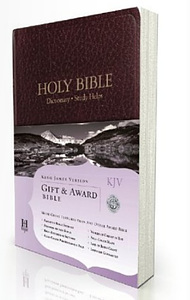 KJV Gift and Award Bible: Burgundy, Imitation Leather