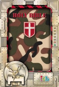 ICB Compact Kids Bible: Green Camo, LeatherSoft