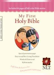 NLT My First Holy Bible: Pink Hardback