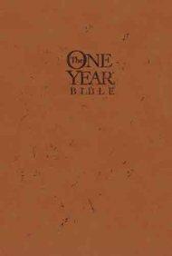 NLT One Year Bible: Rustic Tan, Tutone Leather
