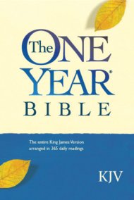 KJV One Year Compact Bible: Paperback, One Year Bible: