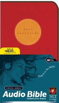 NLT Holy Sanctuary Audio Bible: Voice Only, CD