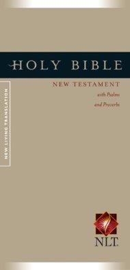 NLT Pocket Thinline New Testament with Psalms and Proverbs: Paperback
