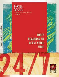NLT 24/7 One Year Chronological Bible: Paperback