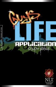 NLT Guy's Life Application Bible: Hardback