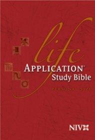 NIV Life Application Study Bible: Hard Back, Personal Size