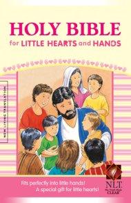 NLT Holy Bible for Little Hearts and Hands: Pink, Hardback