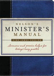 Nelson's Ministers Manuel KJV Imitation Leather