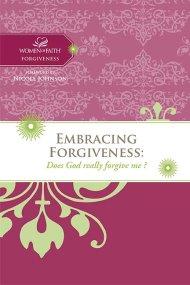 Women of Faith Study Guide Series: Embracing Forgiveness