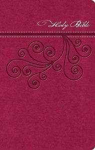 NKJV Ultraslim Bible: Cranberry, LeatherSoft