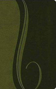 NKJV Reference Bible: Olive Green, LeatherSoft