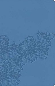 NKJV Gift Bible: Cornflour Blue, Leathersoft