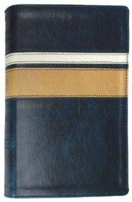ESV Personal Size Reference Bible: Navy/Khaki/Pearl, Horizon Design, TruTone