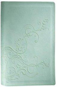 ESV Thinline Bible: Cool Mint, Ivy Design, TruTone