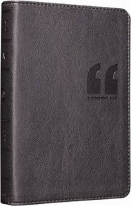 ESV Compact Bible: Granite, Quotation Design, Trutone