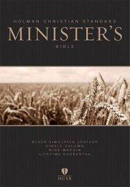 Hcsb Ministers Bible Imlth Blk