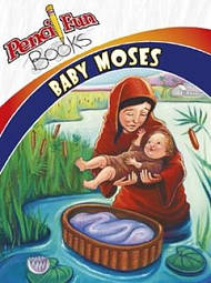 Baby Moses Pencil Fun Books 10 Pack
