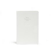 KJV Babys New Testament & Psalms: White, Imitation Leather