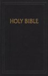 KJV Pew Bible: Black, Hardback, Anglicised