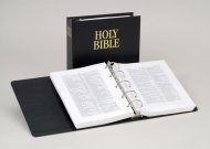 KJV Loose-Leaf Bible: (with Binder) 