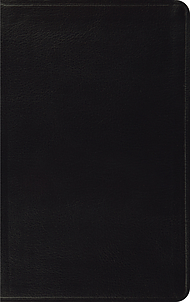 ESV Thinline Bible: Black, Bonded Leather