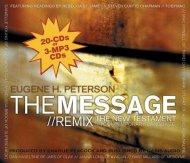 The Message Remix New Testament Audio Bible: CD