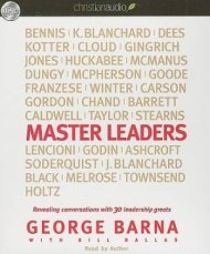 Master Leaders Audio Book