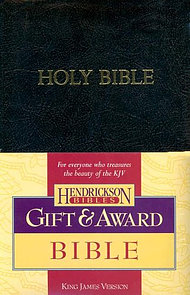 KJV Gift & Award Bible, Black Imitation Leather