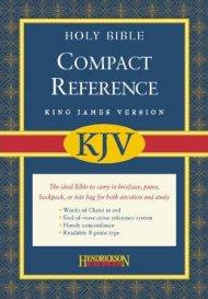 KJV Compact Bible: Blue, Bonded Leather, Magnetic Closure
