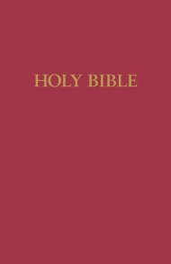 KJV Large Print Pew Bible: Red, Hardback
