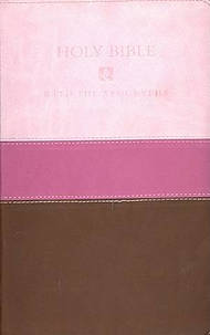NRSV Deluxe Gift Bible with Apocrypha Leatherlook Pink - Chocolate