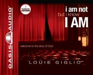 I Am Not But I Know I Am - Audiobook on CD