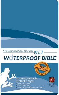 NLT Waterproof Blue New Tesatament Psalms Proverbs